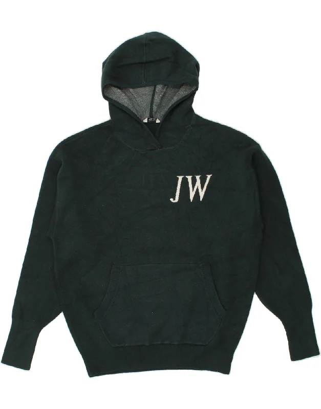 JACK WILLS Womens Oversized Graphic Hoodie Jumper UK 6 XS Green Viscose Hoodie with Elastic Waist Stretchable Comfortable JACK WILLS Womens Oversized Graphic Hoodie Jumper UK 6 XS Green Viscose Hoodie with Elastic Waist Stretchable Comfortable