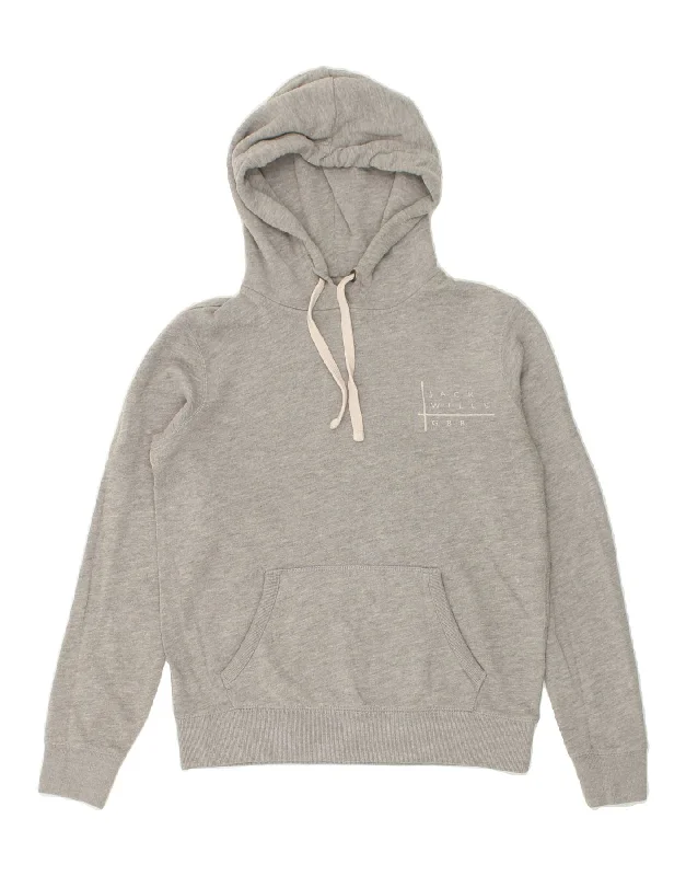 JACK WILLS Womens Oversized Graphic Hoodie Jumper UK 8 Small Grey Cotton Hoodie with Hem Elastic Stretchable Comfortable JACK WILLS Womens Oversized Graphic Hoodie Jumper UK 8 Small Grey Cotton Hoodie with Hem Elastic Stretchable Comfortable