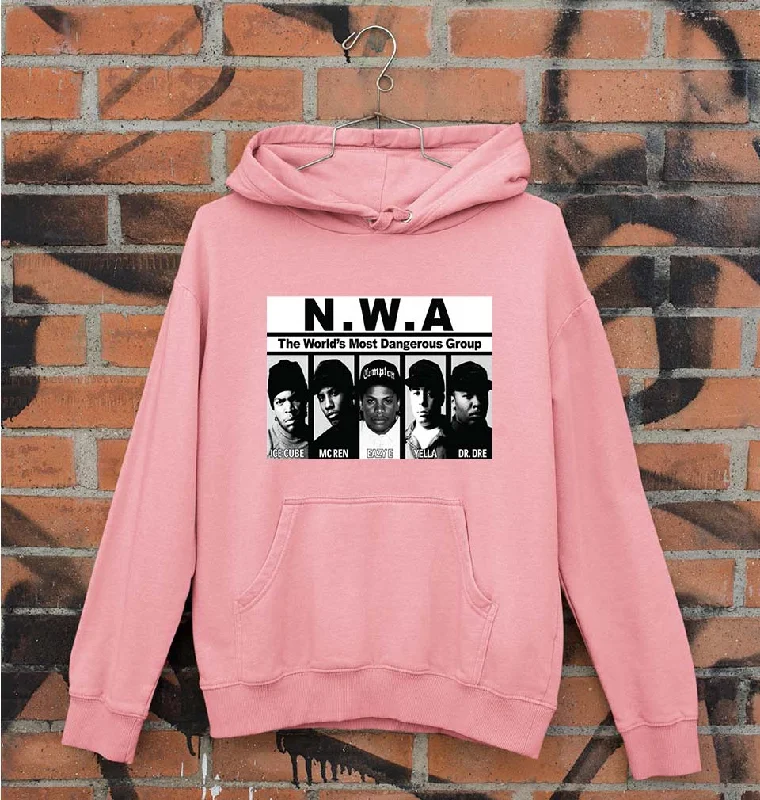 Niggaz Wit Attitudes (NWA) Hip Hop Unisex Hoodie for Men/Women Hoodie with Stripes Bold Sporty