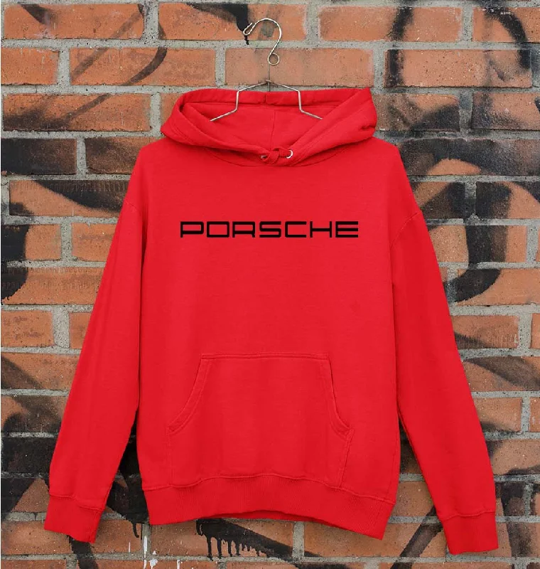 Porsche Unisex Hoodie for Men/Women Hoodie with Pastel Soft Subtle