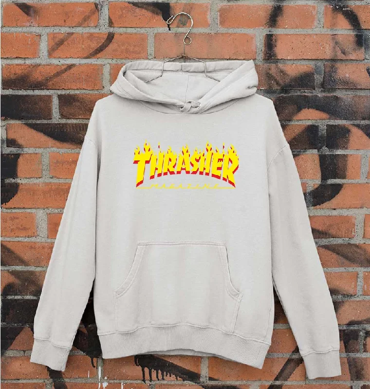 Thrasher Magzine Unisex Hoodie for Men/Women Hoodie with Embroidery Detailed Premium