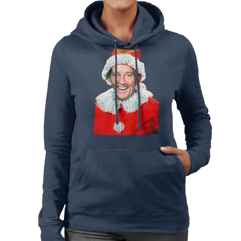 TV Times Bing Crosby Christmas Show 1976 Women's Hooded Sweatshirt Hoodie with Neon Bright Vibrant TV Times Bing Crosby Christmas Show 1976 Women's Hooded Sweatshirt Hoodie with Neon Bright Vibrant