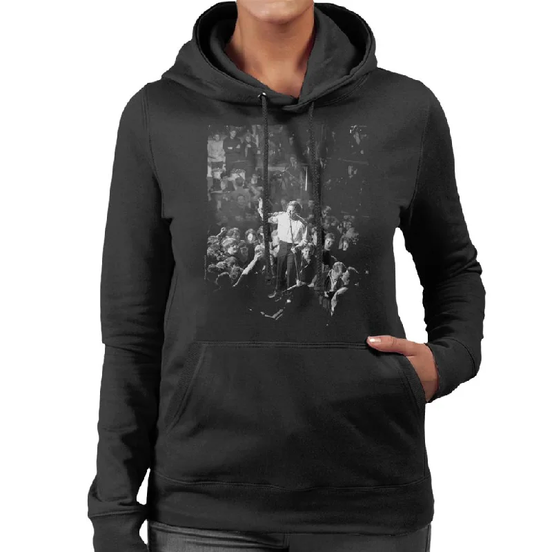 TV Times Jerry Lee Lewis Live Women's Hooded Sweatshirt Hoodie with Ribbed Neckline Snug Warm TV Times Jerry Lee Lewis Live Women's Hooded Sweatshirt Hoodie with Ribbed Neckline Snug Warm