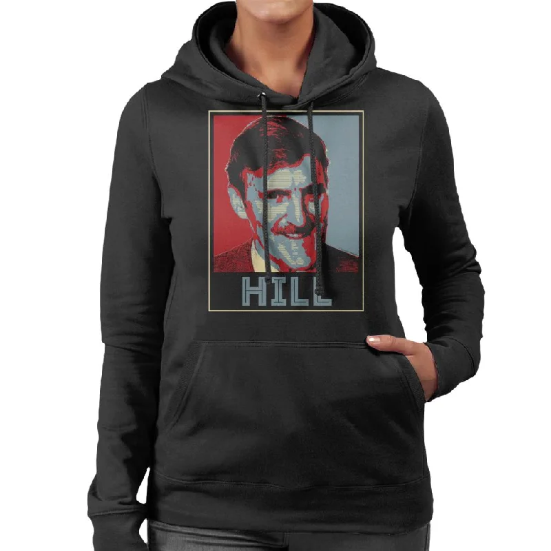 TV Times Jimmy Hill Sports Presenter Women's Hooded Sweatshirt Hoodie with Hood Adjustable Protection TV Times Jimmy Hill Sports Presenter Women's Hooded Sweatshirt Hoodie with Hood Adjustable Protection