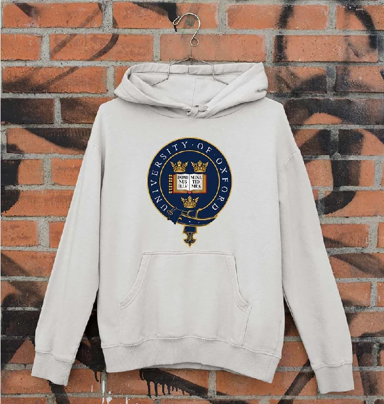 University of Oxford Unisex Hoodie for Men/Women Hoodie with Pattern Geometric Abstract