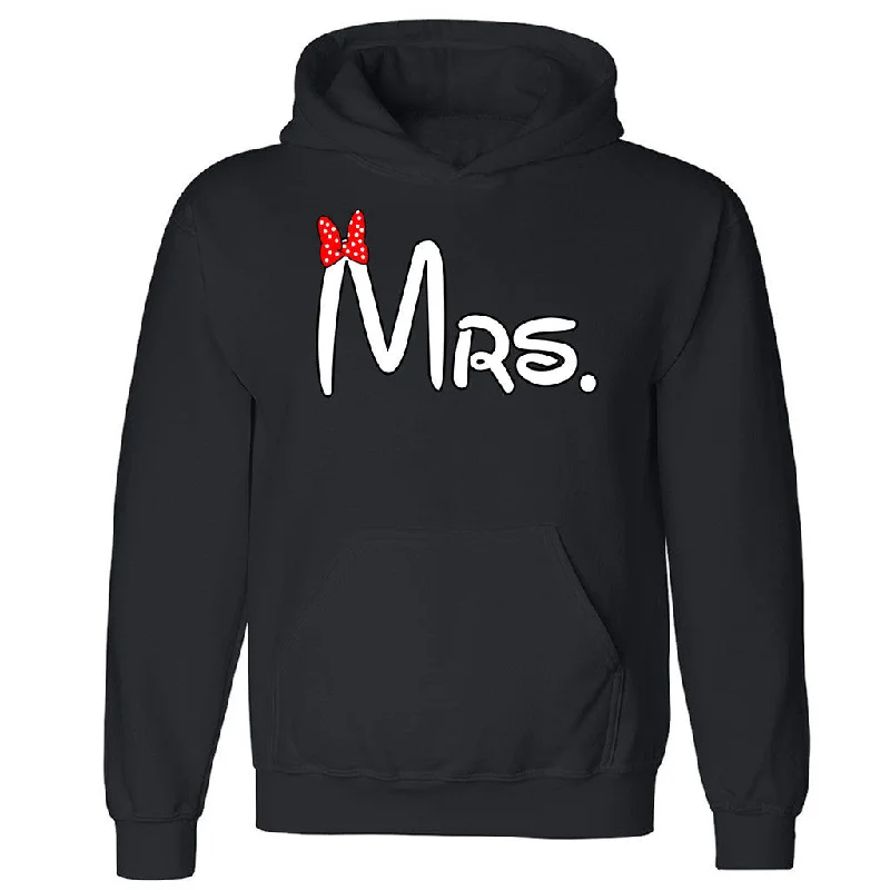 Zexpa Apparelâ„¢ Mrs. Cartoon Font Unisex Hoodie Couple Matching Valentines Day Hooded Sweatshirt Hoodie with Hood Adjustable Protection Zexpa Apparelâ„¢ Mrs. Cartoon Font Unisex Hoodie Couple Matching Valentines Day Hooded Sweatshirt Hoodie with Hood Adjustable Protection