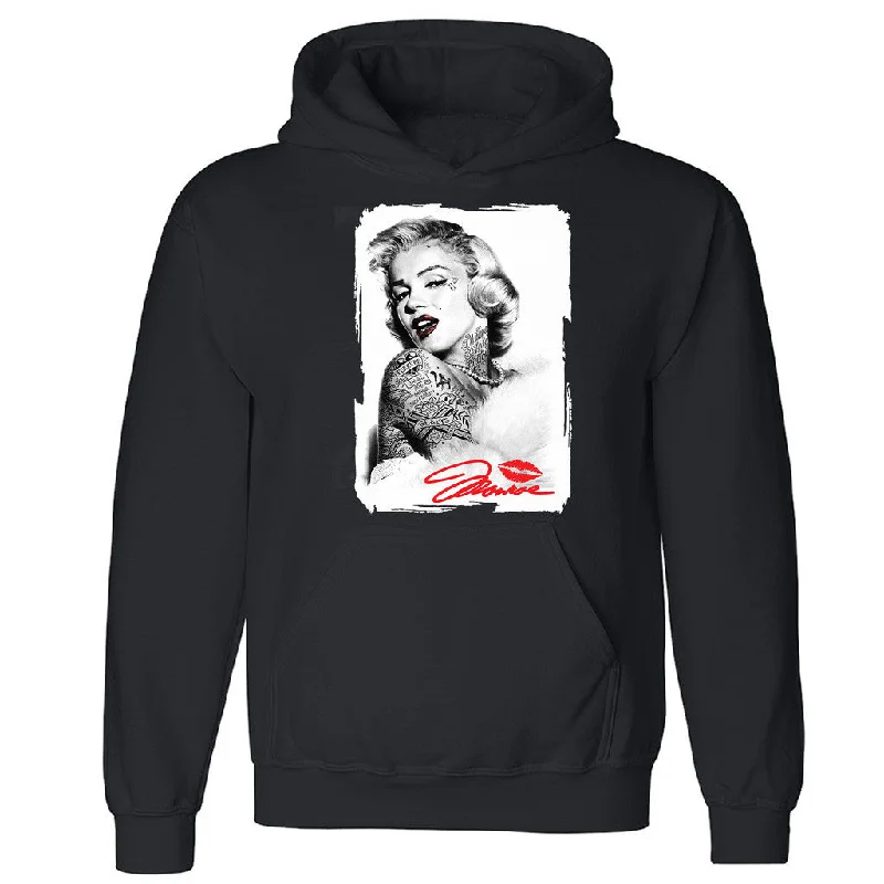Zexpa Apparelâ„¢ Marilyn Monroe Tattoo Unisex Hoodie Sexy Bombshell Starlet Hooded Sweatshirt Hoodie with Camouflage Military Edgy Zexpa Apparelâ„¢ Marilyn Monroe Tattoo Unisex Hoodie Sexy Bombshell Starlet Hooded Sweatshirt Hoodie with Camouflage Military Edgy