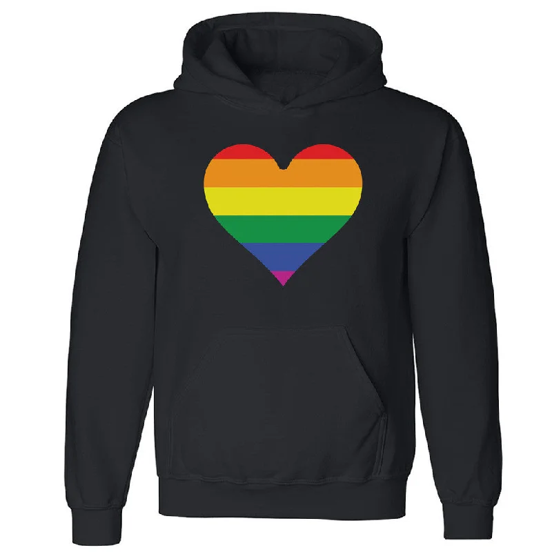 Zexpa Apparelâ„¢ Rainbow Heart Unisex Hoodie Gay Pride LGBT June 25 Proud Honor Hooded Sweatshirt Hoodie with Color Block Contrast Stylish Zexpa Apparelâ„¢ Rainbow Heart Unisex Hoodie Gay Pride LGBT June 25 Proud Honor Hooded Sweatshirt Hoodie with Color Block Contrast Stylish