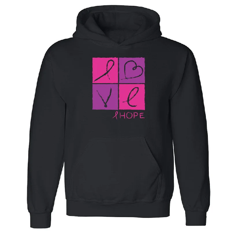 Zexpa Apparelâ„¢ Love Heart Hope Unisex Hoodie Breast Cancer Awareness Month Hooded Sweatshirt Hoodie with Snap Buttons Easy Quick Zexpa Apparelâ„¢ Love Heart Hope Unisex Hoodie Breast Cancer Awareness Month Hooded Sweatshirt Hoodie with Snap Buttons Easy Quick