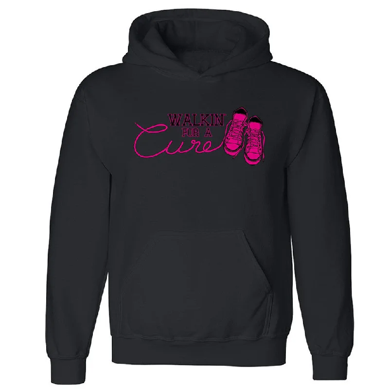 Zexpa Apparelâ„¢ Walf for A Cure Unisex Hoodie Breast Cancer Awareness Month Hooded Sweatshirt Hoodie with Raw Hem Edgy Unfinished Zexpa Apparelâ„¢ Walf for A Cure Unisex Hoodie Breast Cancer Awareness Month Hooded Sweatshirt Hoodie with Raw Hem Edgy Unfinished