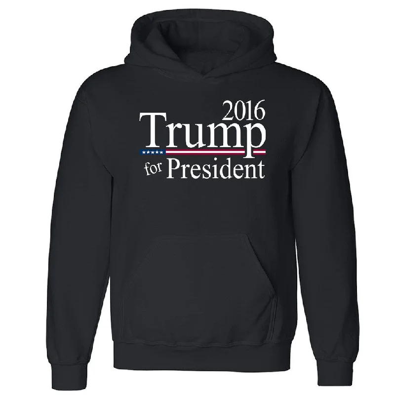 Zexpa Apparelâ„¢ Trump For President 2016 Unisex Hoodie Republican Vote 16 Hooded Sweatshirt Hoodie with High Neck Warm Protective Zexpa Apparelâ„¢ Trump For President 2016 Unisex Hoodie Republican Vote 16 Hooded Sweatshirt Hoodie with High Neck Warm Protective