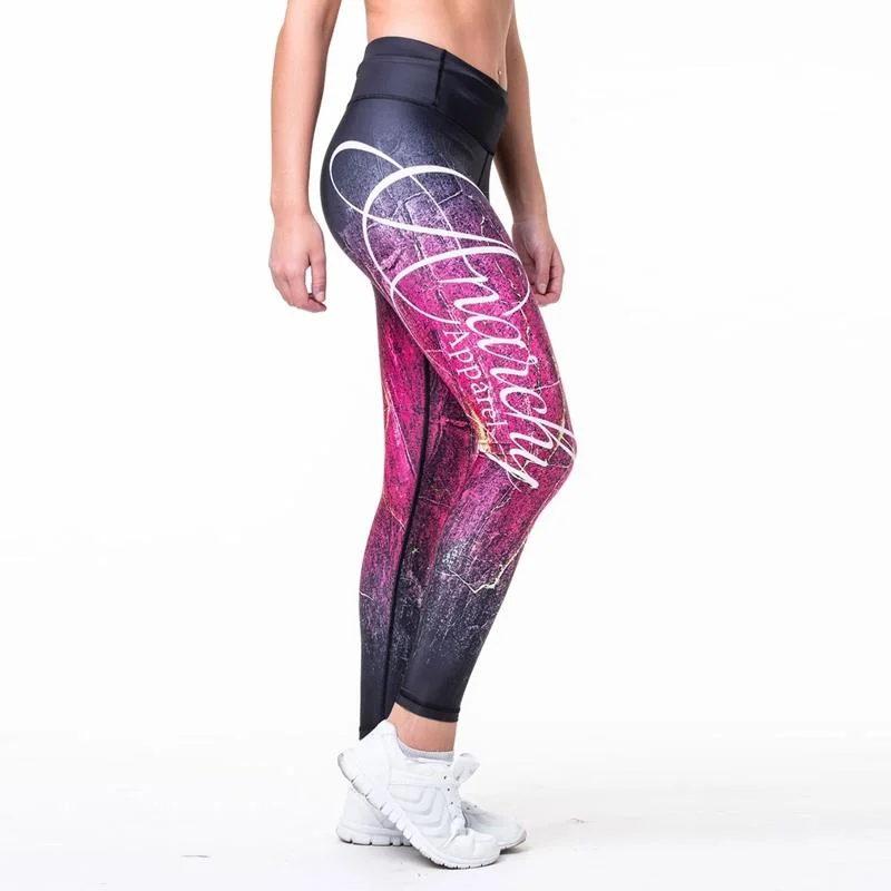 Anarchy Apparel Demonia Leggings Elegant Textured Leggings