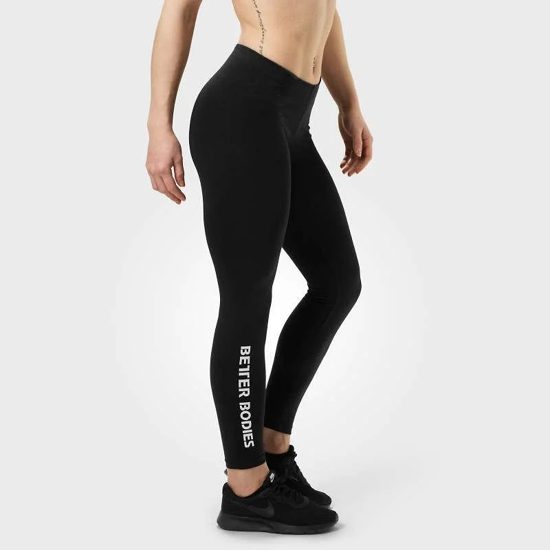 Better Bodies Kensington Leggings - Black Stylish Colorful Activewear Leggings