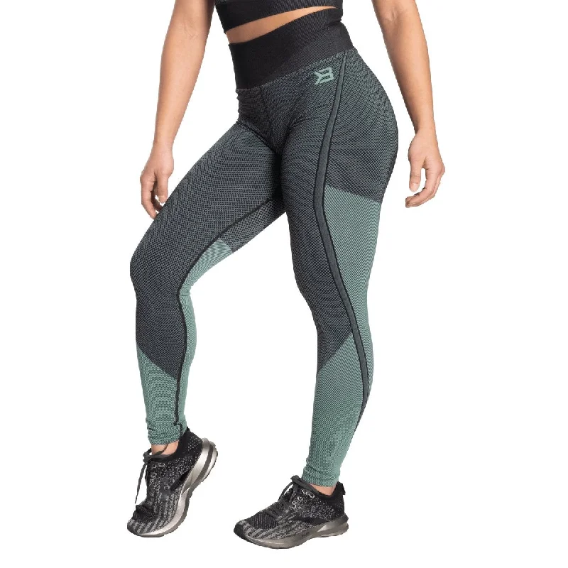 Better Bodies Roxy Seamless Leggings - Teal Green Fashionable Quick-Dry Leggings