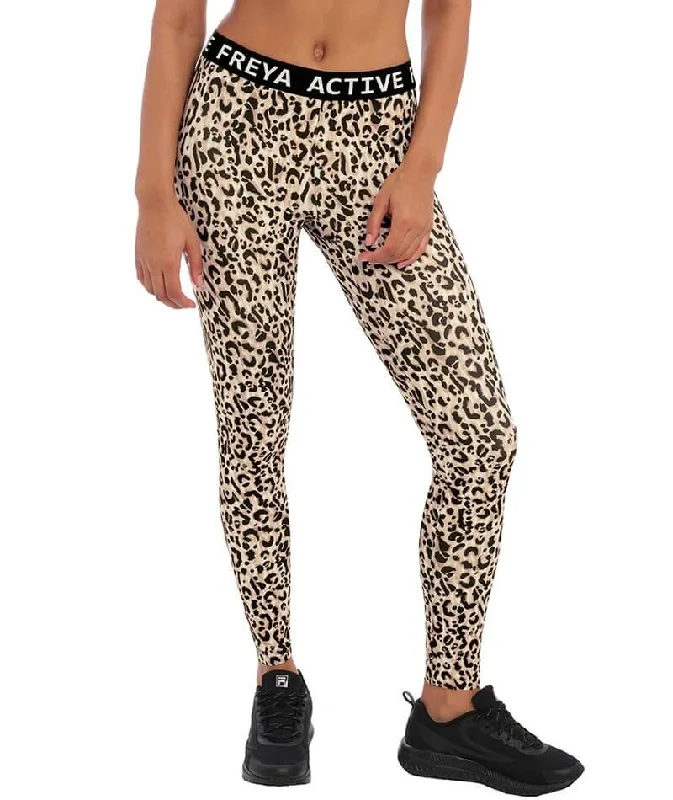 Freya Active Power Sculpt 2.0 Legging - Pure Leopard Comfortable Workout Fitness Leggings