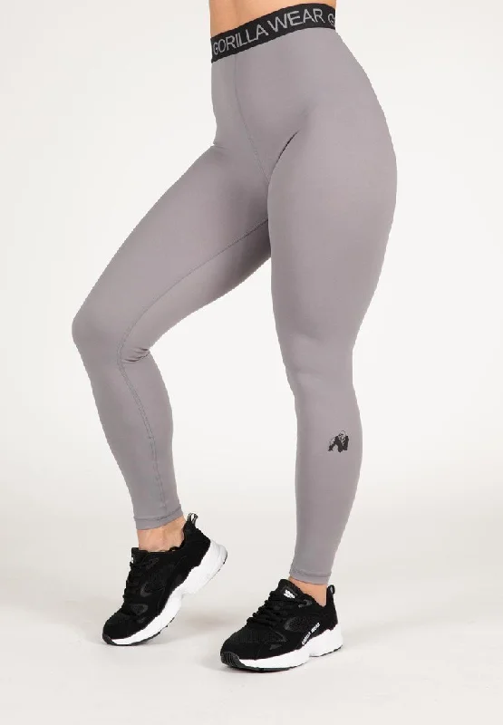 Gorilla Wear Colby Leggings - Grey Stylish Camo Print Leggings