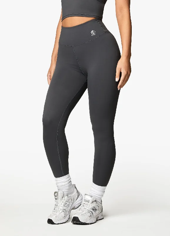 Gym King 365 Legging - Oyster Grey Comfortable Printed Workout Leggings