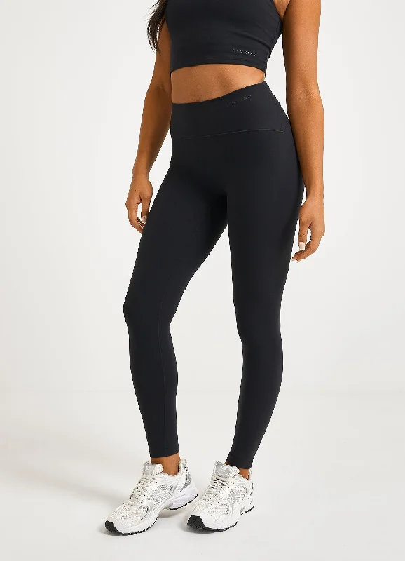 Gym King Peach Luxe Legging - Black Luxe Fashionable Quick-Dry Yoga Pants