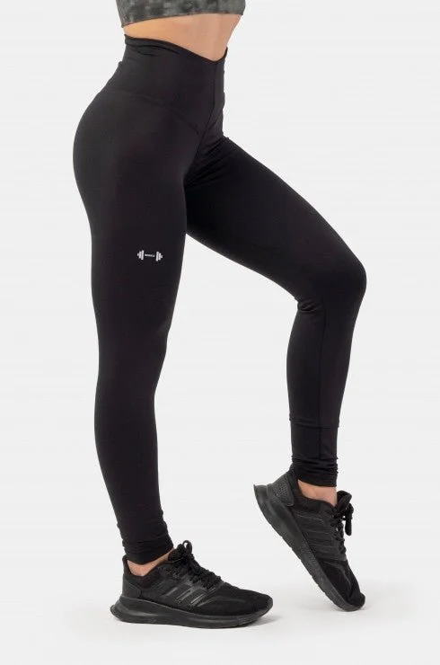 Nebbia Classic High-Waist Performance Leggings - Black Stylish Ultra Stretch Leggings