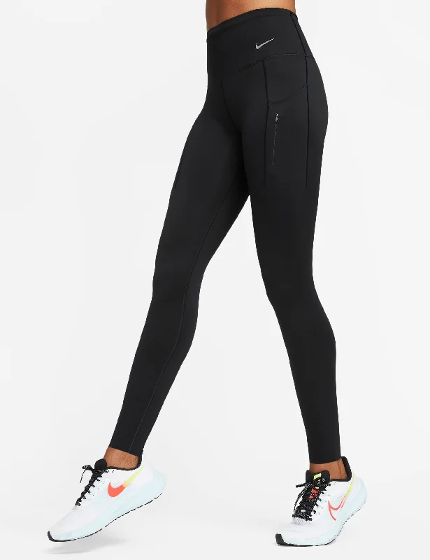 Go High Waisted Leggings - Black Trendy Activewear Leggings