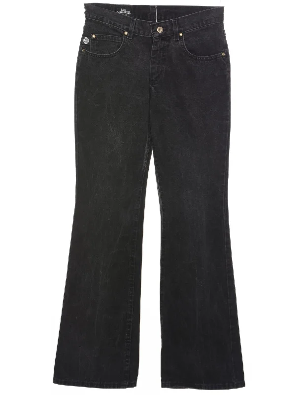 Flared Lee Jeans - W29 L32 Cozy Stretch High-Waist Jeans