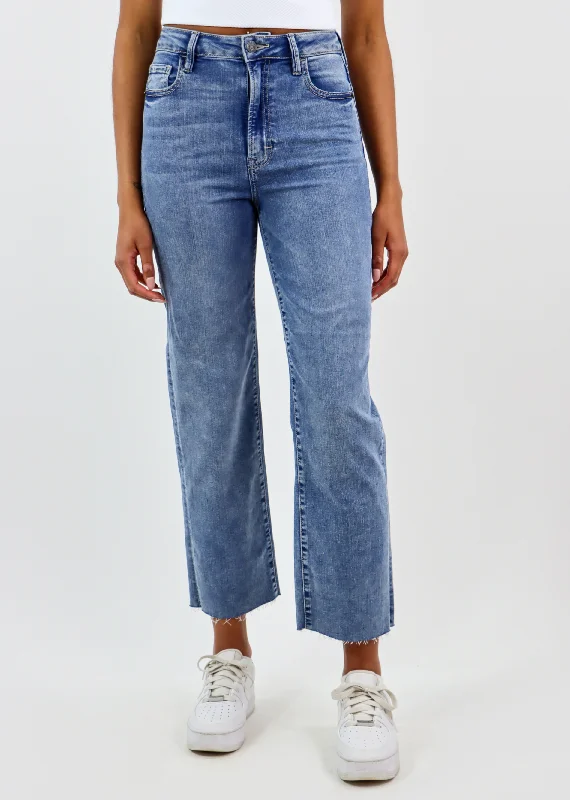 West Coast Jeans ★ Medium Wash Trendy Bootcut High-Waisted Jeans