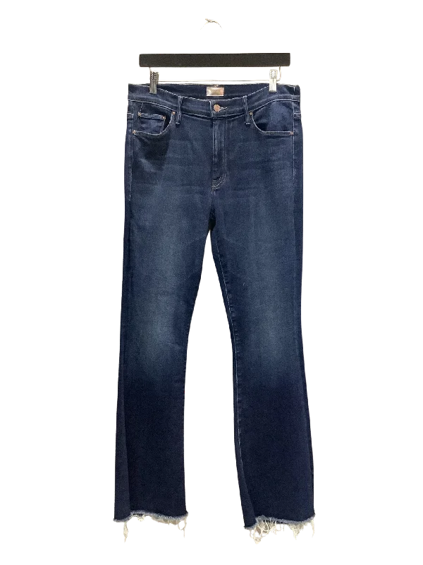 Mother High Rise Wide Leg Jeans  Size: 12/31 Trendy Patchwork Denim Jeans