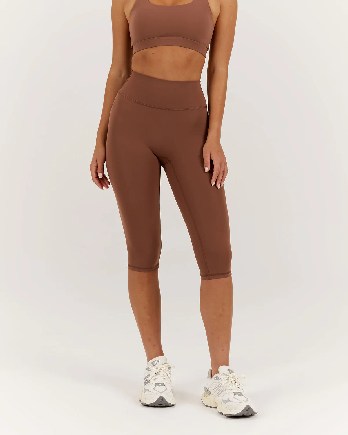Muscle Republic | Luxe Bria Capri Legging - Toffee Trendy Tie-Dye Leggings