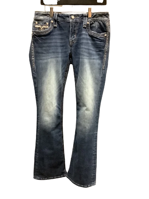 Rock Revival Women's Jeans Blue Caress Size: 10/30 Cozy Tencel Blend Denim Jeans