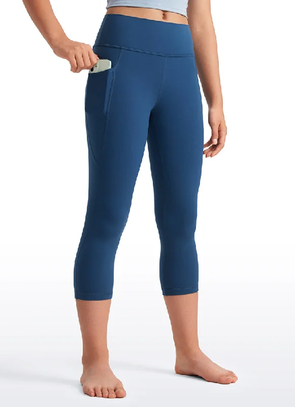 Butterluxe Girls Athletic Pockets Capri Leggings Fashionable High-Rise Workout Leggings Butterluxe Girls Athletic Pockets Capri Leggings Fashionable High-Rise Workout Leggings