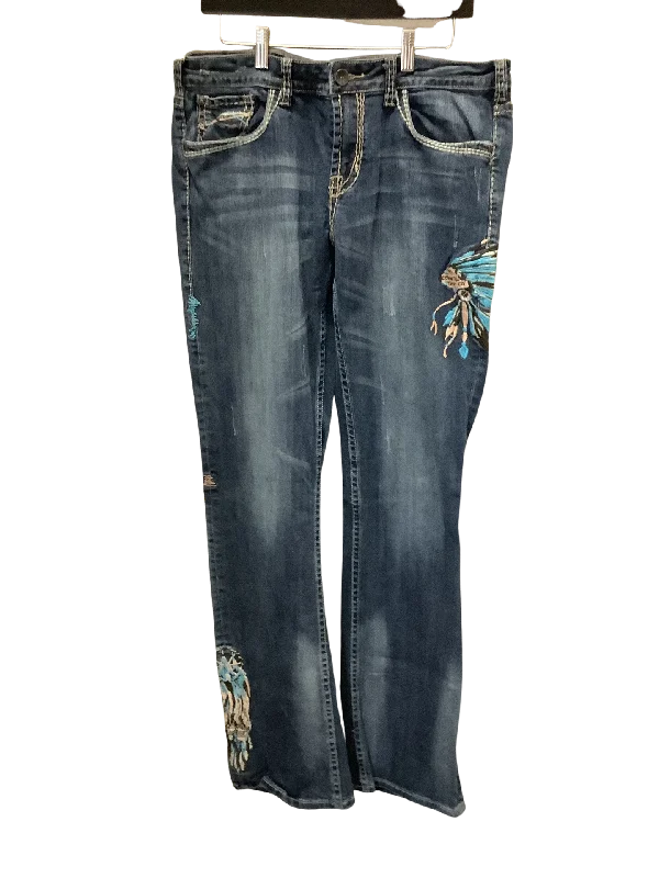 Tuff Co Women's Dreamcatcher Jeans Blue Size: 33/37 Fashionable Vintage Wash Jeans