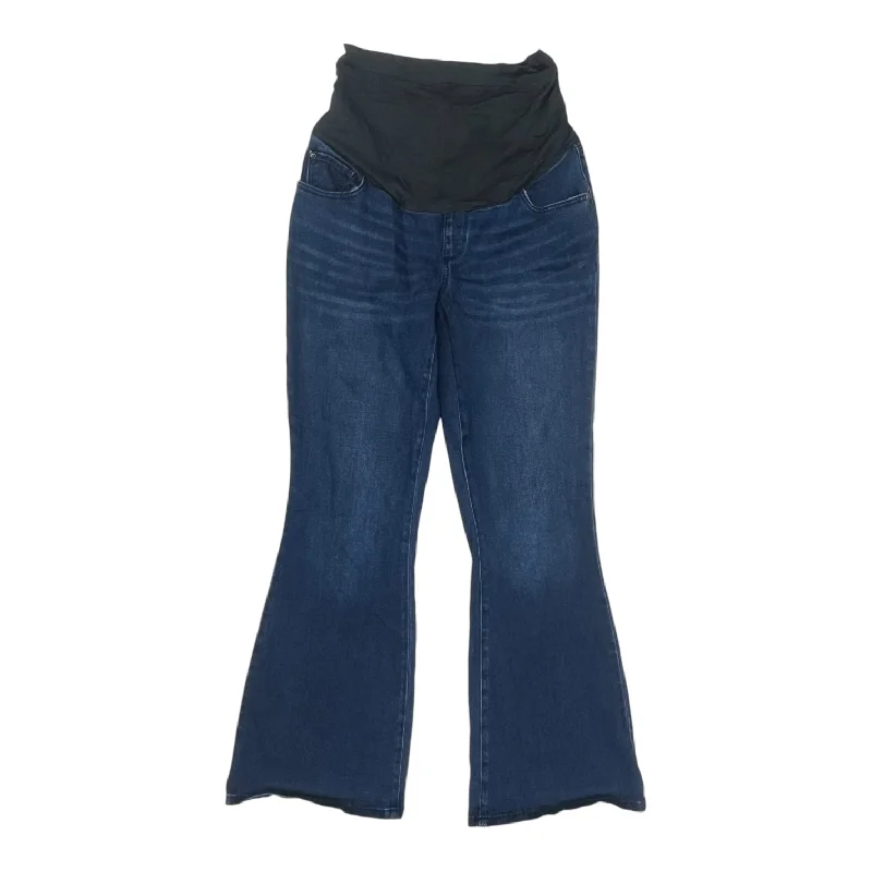 Mat Jeans By Sonoma In Blue Denim, Size:8 Stylish High-Waist Jeans