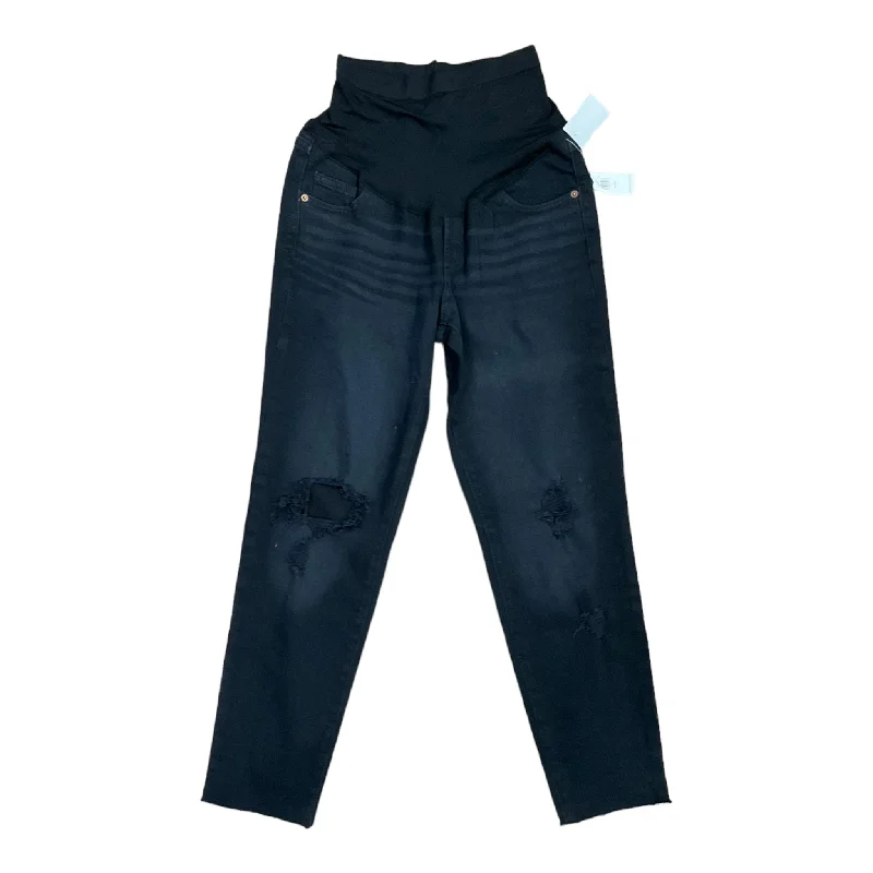 Maternity Jeans By Old Navy, Size: 4 Stylish High-Waisted Denim