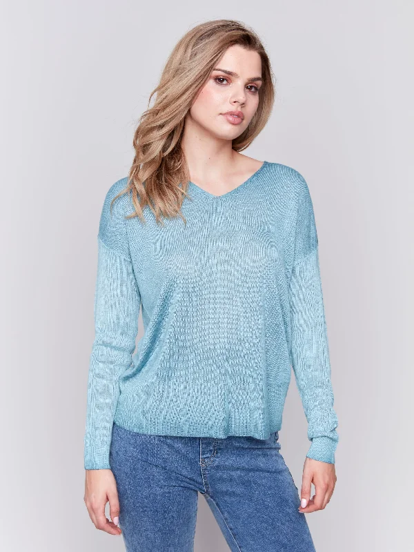 Snow Wash Sweater Sweater Knitwear Pullover