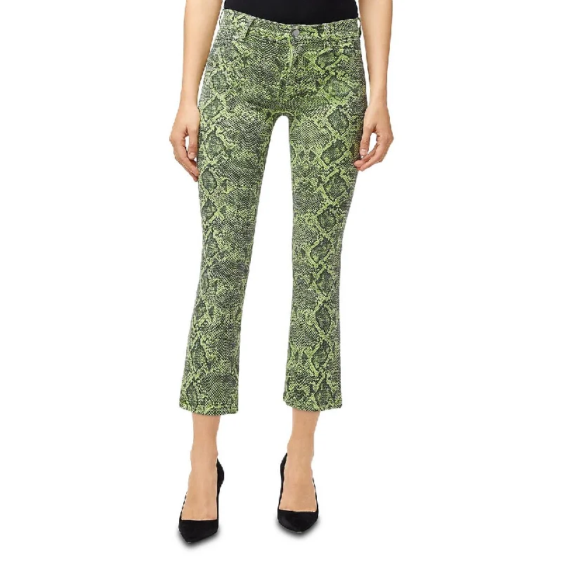 J Brand Womens Selena Denim Snake Print Bootcut Jeans Comfortable Zip-Up Skinny Jeans J Brand Womens Selena Denim Snake Print Bootcut Jeans Comfortable Zip-Up Skinny Jeans