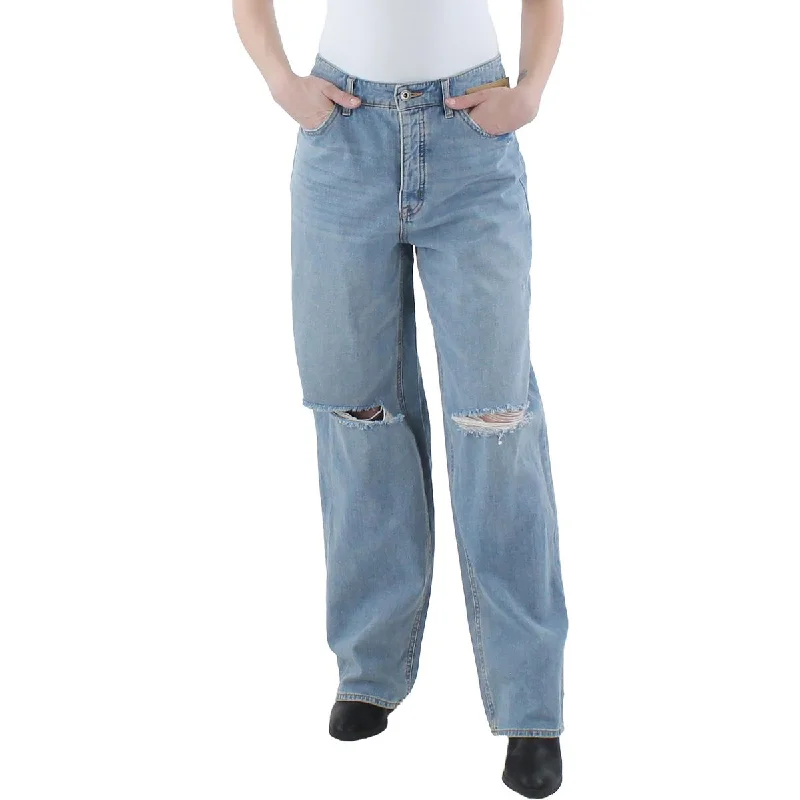 Jessica Simpson Womens High Rise Distressed Wide Leg Jeans Fashionable Bootcut Jeans Jessica Simpson Womens High Rise Distressed Wide Leg Jeans Fashionable Bootcut Jeans