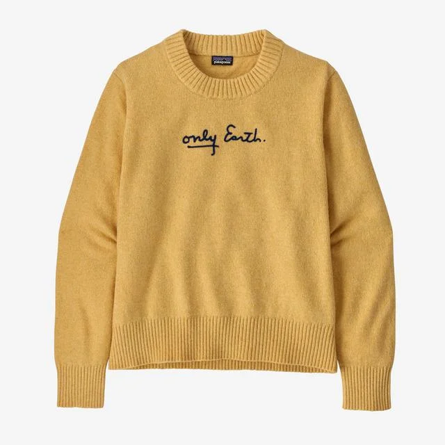 Womens Recycled Wool-blend Crewneck Sweater Turtle Neck Boat Neck Asymmetrical Neck