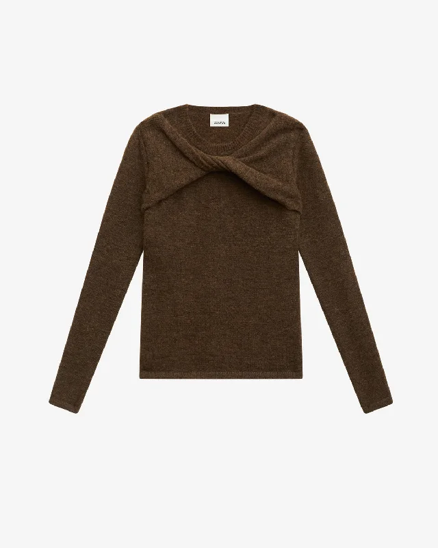 Kern sweater Print Jacquard Patchwork